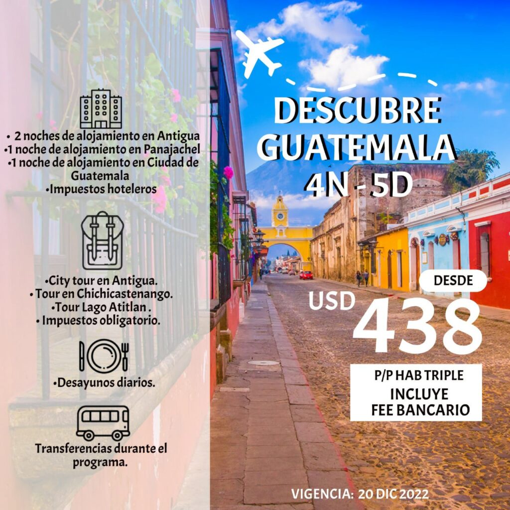 tour a guatemala desde el salvador